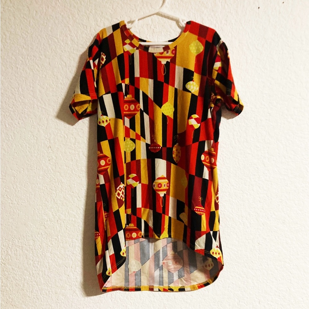 Lularoe Geometric Shirt Christmas Ornaments Xmas Bulb Top